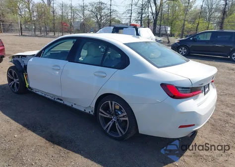 2023 BMW 3 Series 330E xDrive из США, поврежденный, VIN 3MW39FS02P8D03877